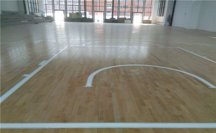 甘肅企口體育木地板施工技術
