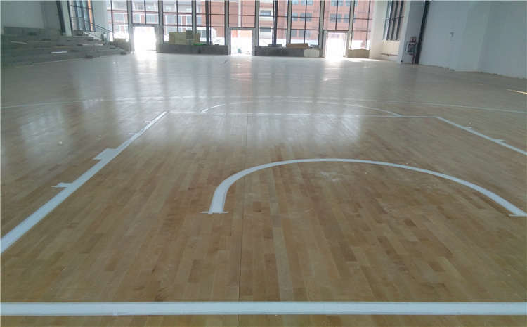 硬木企口籃球館地板廠家直銷
