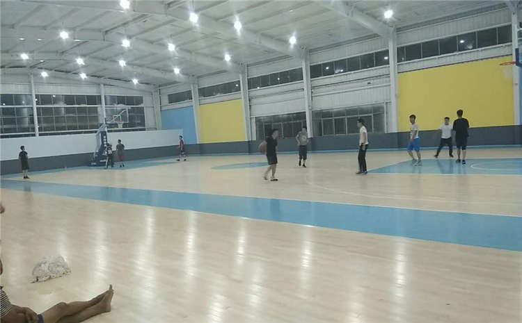 學(xué)校NBA籃球場木地板品牌廠家