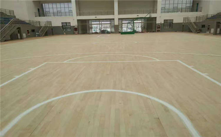 福州硬木企口實木運動地板廠家直銷